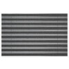 ENTRADA Aluprofilmatte ROYAL Rips T03PP anthrazit / Minibürste MB01 schwarz