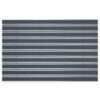 ENTRADA Aluprofilmatte ROYAL Rips T06PP blau/grau / Minibürste MB02 grau
