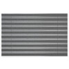 ENTRADA Aluprofilmatte ROYAL Rips T05PP grau / Minibürste MB02 grau