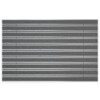 ENTRADA Aluprofilmatte ROYAL Rips T05PP grau / Minibürste MB01 schwarz