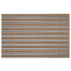 ENTRADA Aluprofilmatte ROYAL Rips T11PP kokos / Minibürste MB01 schwarz