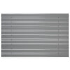ENTRADA Aluprofilmatte ROYAL Safe R02V grau / Minibürste MB01 schwarz