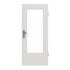GARANT Wohnungseingangstür 0160-60 Silver Grey CePaL mit Lichtausschnitt LA-DIN