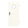 GARANT Wohnungseingangstür 0105-60 Pearl White CePaL mit Lichtausschnitt LA-12