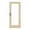 GARANT Wohnungseingangstür Authentic Sand GCK08 mit Lichtausschnitt LA-2