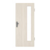 GARANT Wohnungseingangstür Authentic Perl GCK08 mit Lichtausschnitt LA-4 bandseitig