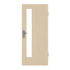 GARANT Wohnungseingangstür Authentic Sand GCK08 mit Lichtausschnitt LA-4 schlossseitig