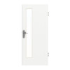 GARANT Wohnungseingangstür U11209SD Edelweiß GHK08 mit Lichtausschnitt LA-4 schlossseitig