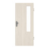 GARANT Wohnungseingangstür Authentic Perl GCK08 mit Lichtausschnitt LA-5 bandseitig