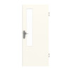 GARANT Wohnungseingangstür 0105-60 Pearl White CePaL mit Lichtausschnitt LA-5 schlossseitig