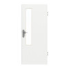 GARANT Wohnungseingangstür D354-60 Designer White Resopal mit Lichtausschnitt LA-5 schlossseitig