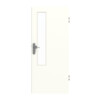 GARANT Wohnungseingangstür U11026SD Kristallweiß GHK08 mit Lichtausschnitt LA-5 schlossseitig