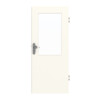 GARANT Wohnungseingangstür 0105-60 Pearl White CePaL mit Lichtausschnitt LA-6