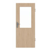 GARANT Wohnungseingangstür Authentic Achat GCK08 mit Lichtausschnitt LA-6