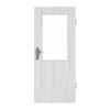 GARANT Wohnungseingangstür Authentic Grigio CePaL mit Lichtausschnitt LA-6
