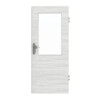GARANT Wohnungseingangstür Quer Authentic Grigio GCK08 mit Lichtausschnitt LA-6
