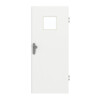 GARANT Wohnungseingangstür D354-60 Designer White Resopal mit Lichtausschnitt LA-7