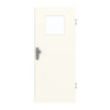 GARANT Wohnungseingangstür 0105-60 Pearl White CePaL mit Lichtausschnitt LA-9