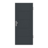 HÖRMANN Wohnungseingangstür Groove 13 Anthrazit RAL 7016 Lack DesignLine