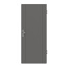 HÖRMANN Wohnungseingangstür Groove 16 Staubgrau RAL 7037 Lack DesignLine