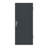 HÖRMANN Wohnungseingangstür Groove 22 Anthrazit RAL 7016 Lack DesignLine