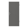 HÖRMANN Wohnungseingangstür Groove 39 Staubgrau RAL 7037 Lack DesignLine