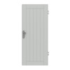 HÖRMANN Wohnungseingangstür Groove 54 Grau RAL 7035 Lack DesignLine