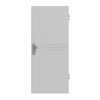 HÖRMANN Wohnungseingangstür Groove 56 Grau RAL 7035 Lack DesignLine