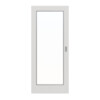 GARANT Feuchtraum-Schiebetür 0160-60 Silver Grey Resopal mit Lichtausschnitt LA-3