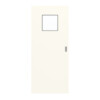 GARANT Feuchtraum-Schiebetür 0105-60 Pearl White Resopal mit Lichtausschnitt LA-8