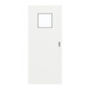 GARANT Feuchtraum-Schiebetür D354-60 Designer White Resopal mit Lichtausschnitt LA-8