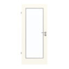 GARANT Feuchtraumtür 0105-60 Pearl White Resopal mit Lichtausschnitt LA-2