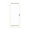GARANT Feuchtraumtür 0105-60 Pearl White Resopal mit Lichtausschnitt LA-3