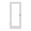 GARANT Feuchtraumtür 0160-60 Silver Grey Resopal mit Lichtausschnitt LA-3