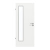 GARANT Feuchtraumtür D354-60 Designer White Resopal mit Lichtausschnitt LA-4 bandseitig