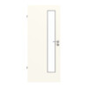 GARANT Feuchtraumtür 0105-60 Pearl White Resopal mit Lichtausschnitt LA-4 schlossseitig