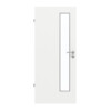 GARANT Feuchtraumtür D354-60 Designer White Resopal mit Lichtausschnitt LA-4 schlossseitig