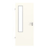 GARANT Feuchtraumtür 0105-60 Pearl White Resopal mit Lichtausschnitt LA-5 bandseitig