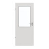 GARANT Feuchtraumtür 0160-60 Silver Grey Resopal mit Lichtausschnitt LA-6