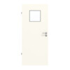 GARANT Feuchtraumtür 0105-60 Pearl White Resopal mit Lichtausschnitt LA-8