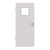 GARANT Feuchtraumtür U12188SD Lichtgrau GHK08 mit Lichtausschnitt LA-8