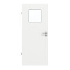 GARANT Feuchtraumtür D354-60 Designer White Resopal mit Lichtausschnitt LA-9