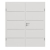 GARANT Doppelflügeltür Corona 830 Silver Grey CePaL mit Zarge