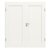 Doppelflügeltür Coso Basic Weißlack RAL 9016 10 mit Zarge