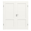 Doppelflügeltür Coso Basic Weißlack RAL 9016 20 mit Zarge