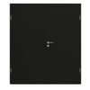 GARANT Doppelflügeltür inkl. Zarge 0901-60 Black Resopal