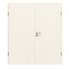 CLASSEN Doppelflügeltür Dynamic 3.21 Weißlack RAL 9010 inkl. Zarge
