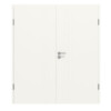 CLASSEN Doppelflügeltür Dynamic 3.21 Weißlack RAL 9016 inkl. Zarge