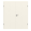 CLASSEN Doppelflügeltür Dynamic 3.23 Weißlack RAL 9010 inkl. Zarge