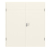 CLASSEN Doppelflügeltür Dynamic 3.25 Weißlack RAL 9010 inkl. Zarge